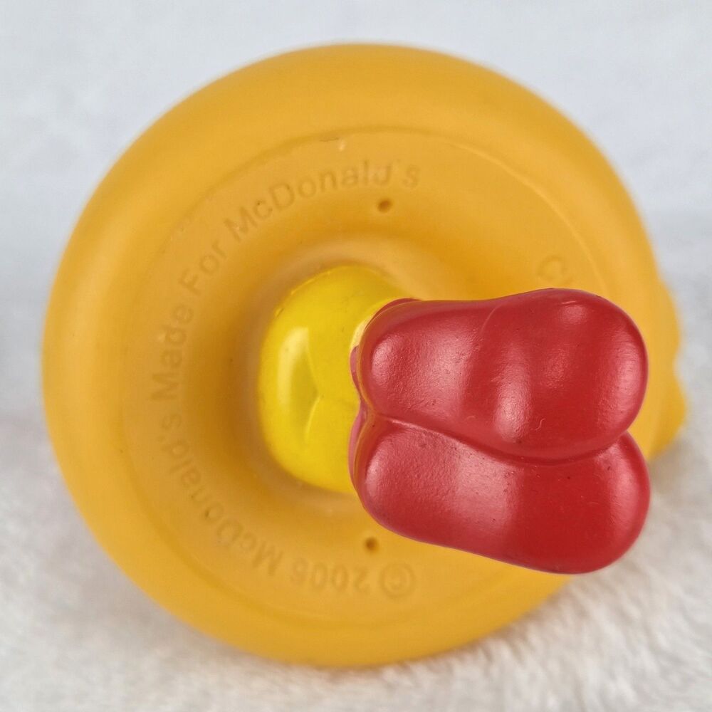 2006 McDonalds Ronald McDonald Rubber Duck Toy Figure Collectible - Picture 5 of 7